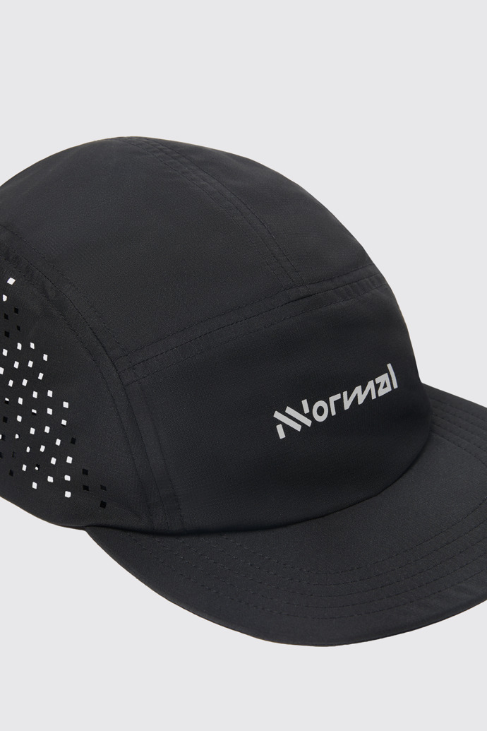Race Cap Black Black race cap for man