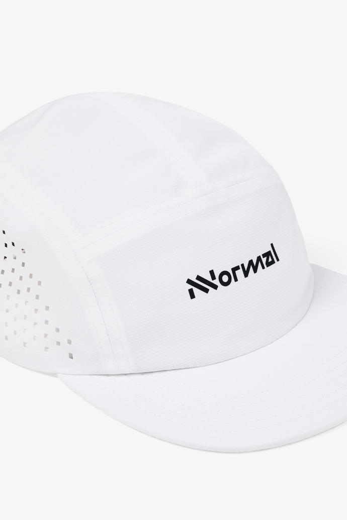 Race Cap White White race cap for man
