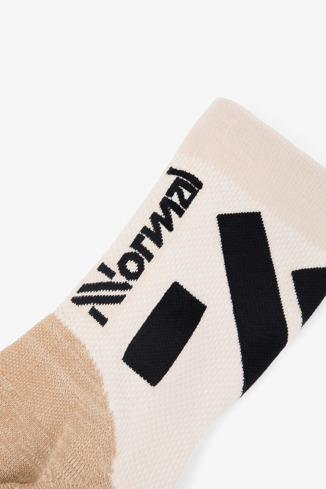 Race Sock Low Cut Beige