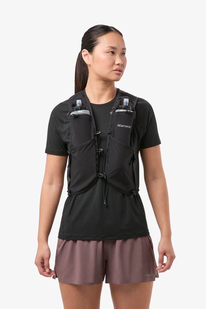 Race Vest Black Breathable Race Vest for men