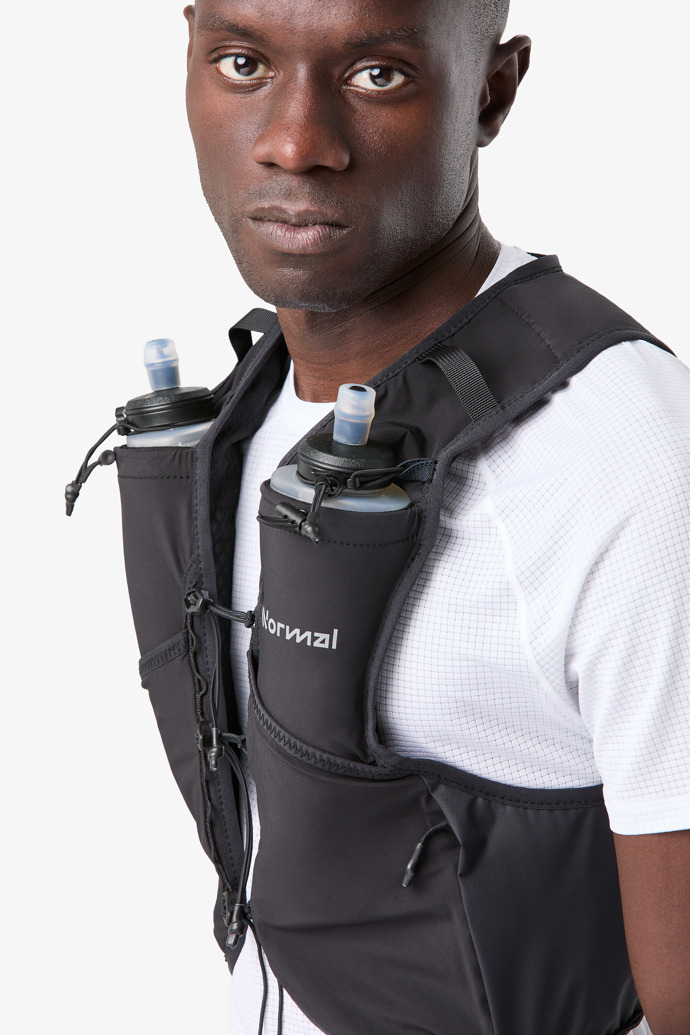 Race Vest Black Breathable Race Vest for men