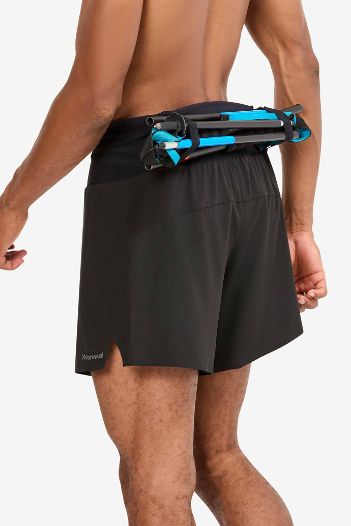 Men’s Race Shorts Black running shorts for men