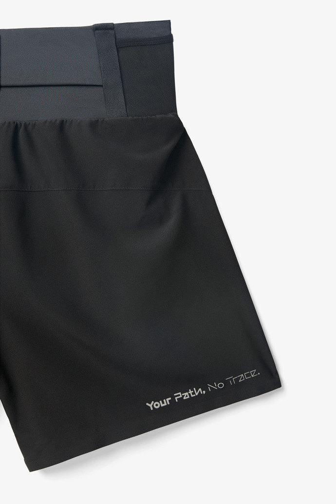Race Shorts Black Black race shorts for men
