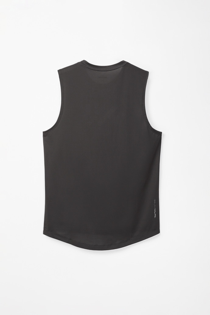 Men’s Race Tank Men's slim-fit black race tank top