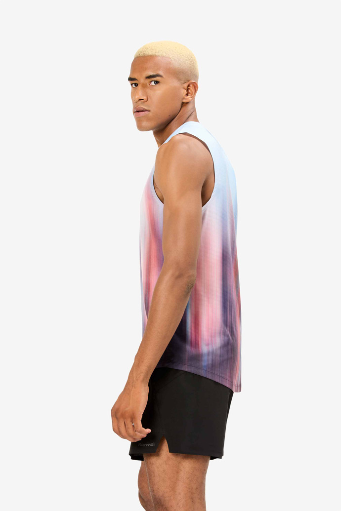 Men’s Race Tank Men's slim-fit multicolor race tank top