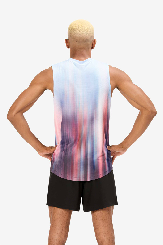 Men’s Race Tank Men's slim-fit multicolor race tank top