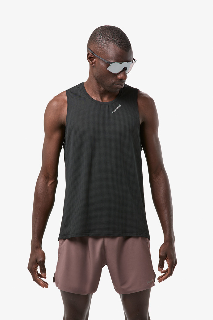 Race Tank Black Men's black race tank top