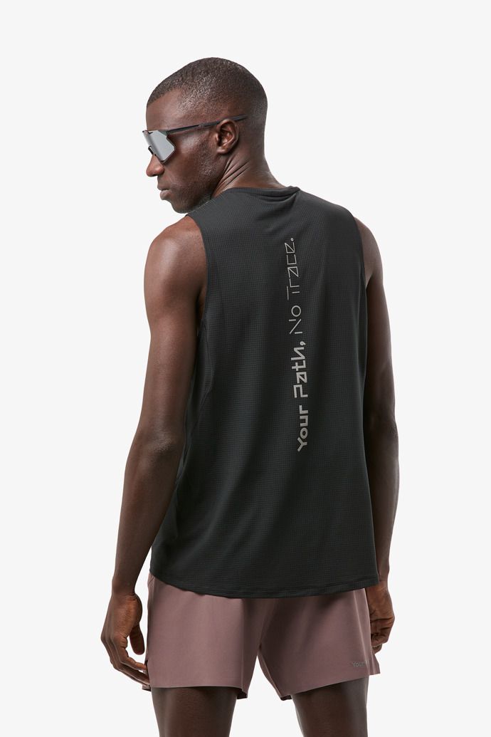 Race Tank Black Men's black race tank top