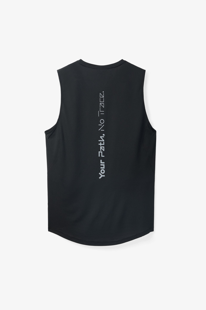Race Tank Black Men's black race tank top