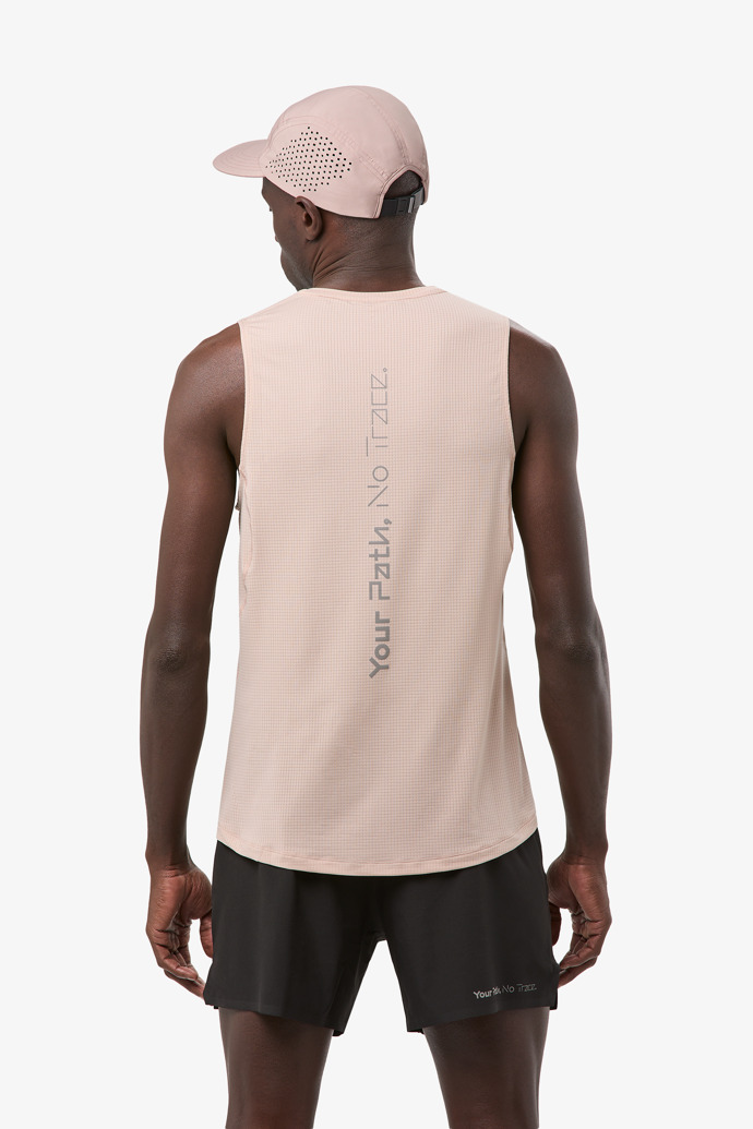 Race Tank Dusty Pink Men's dusty pink race tank top