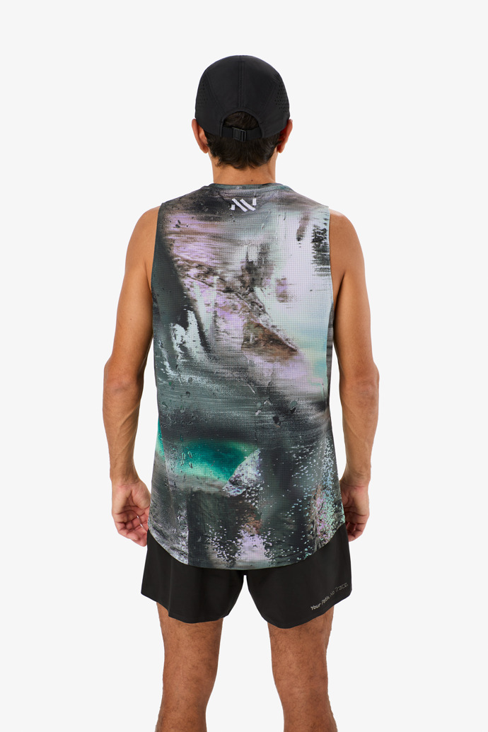 Race Tank Nature AI Print Men’s Printed Race Tank