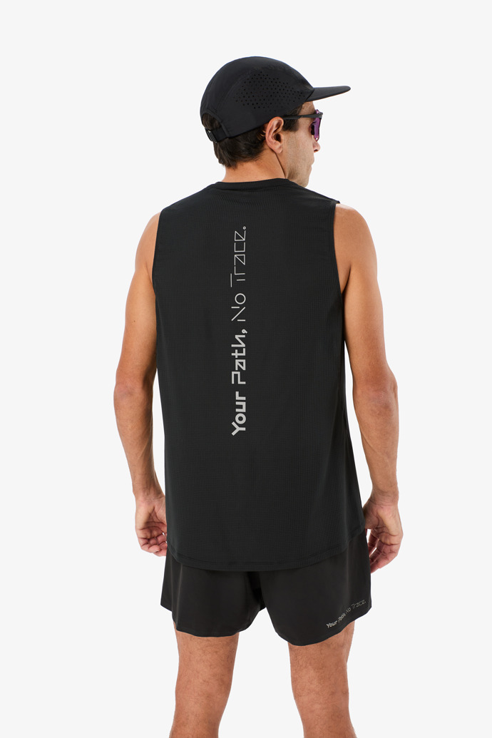 Race Tank NN Black Men's black race tank top
