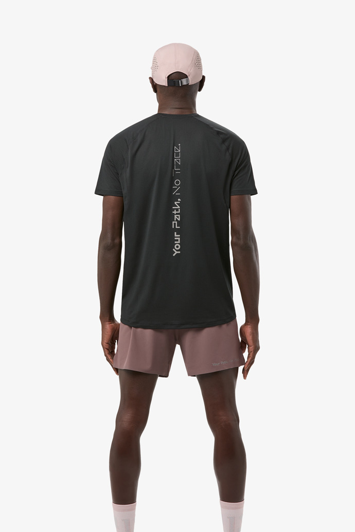 Race T-Shirt Black Men's black running t-shirt