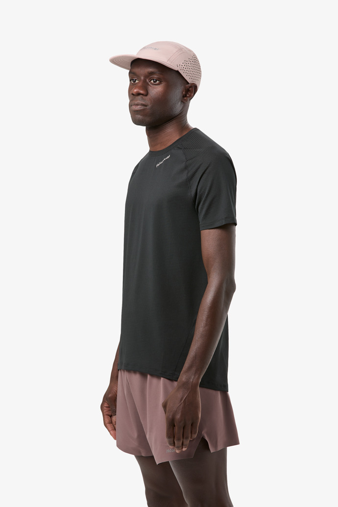 Race T-Shirt Black Men's black running t-shirt
