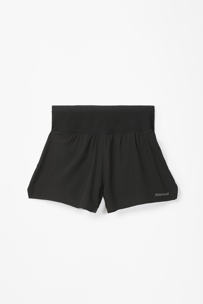 Women’s Race Shorts Black high-waist race shorts for women