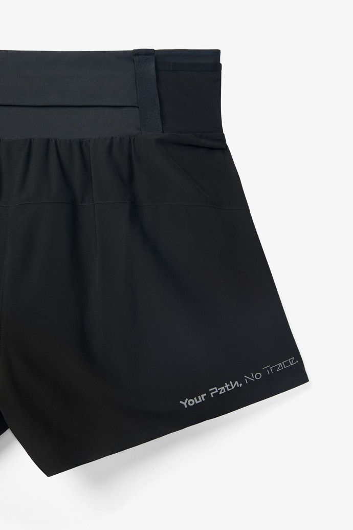 Race Shorts W Black Black race shorts for women