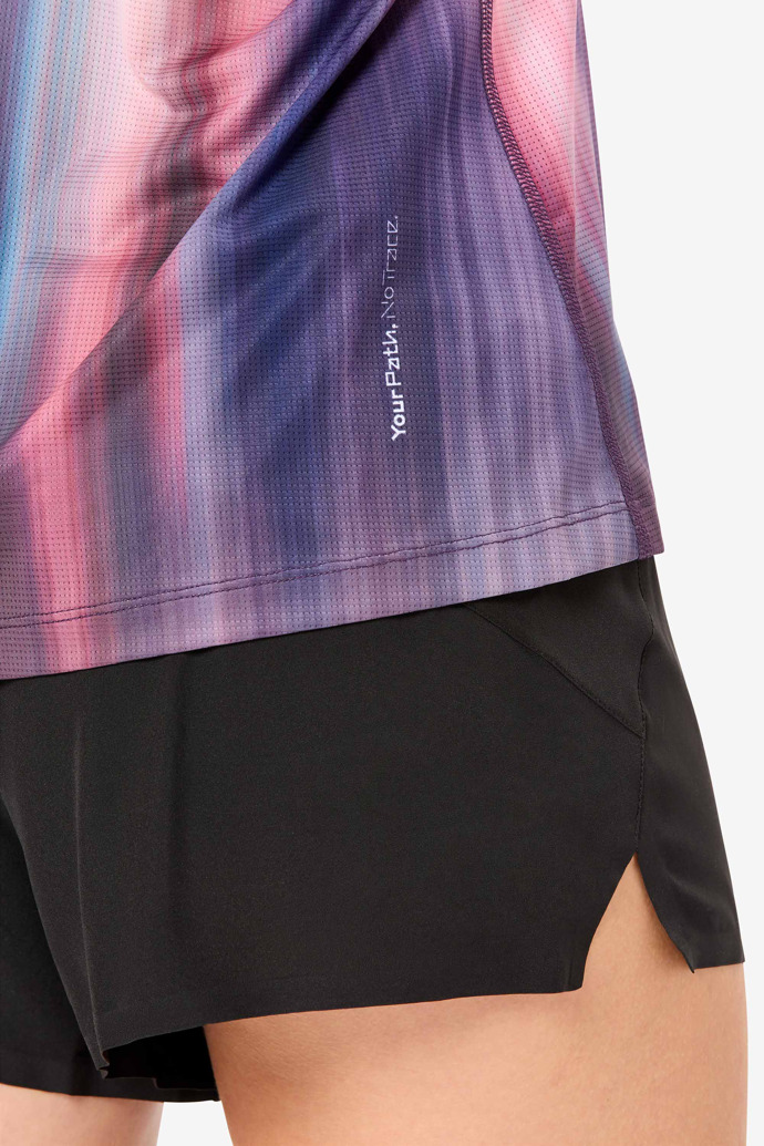 Race Tank W Print Women's multicolored race tank top