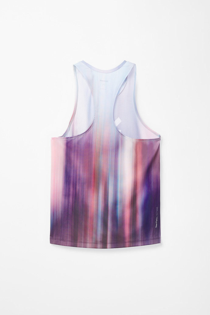 Race Tank W Print Women's multicolored race tank top