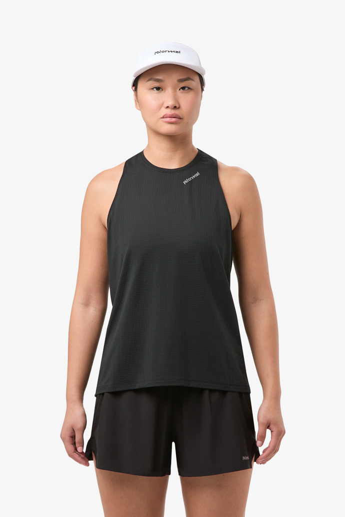 Race Tank W Black Women's black race tank top