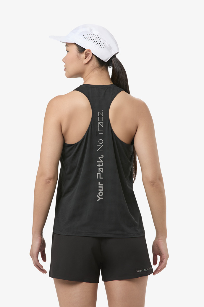 Race Tank W Black Women's black race tank top