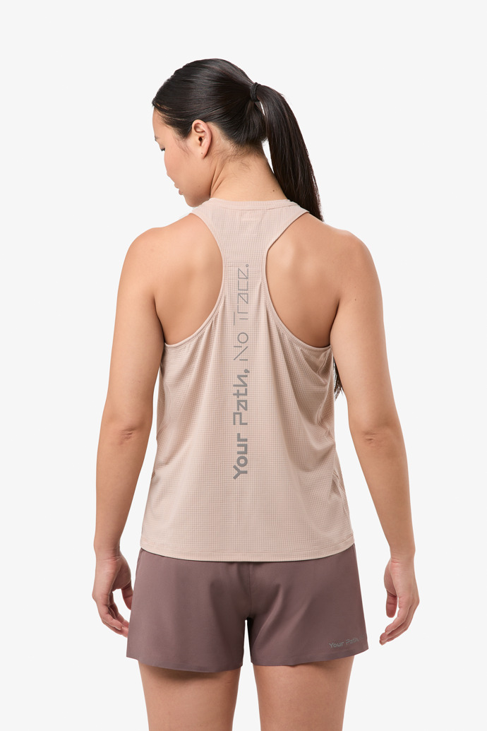 Race Tank W Dusty Pink Women's dusty pink race tank top