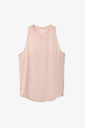 Race Tank W Dusty Pink