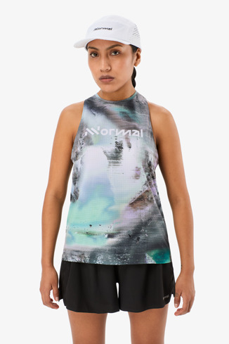 Race Tank W Nature AI Print