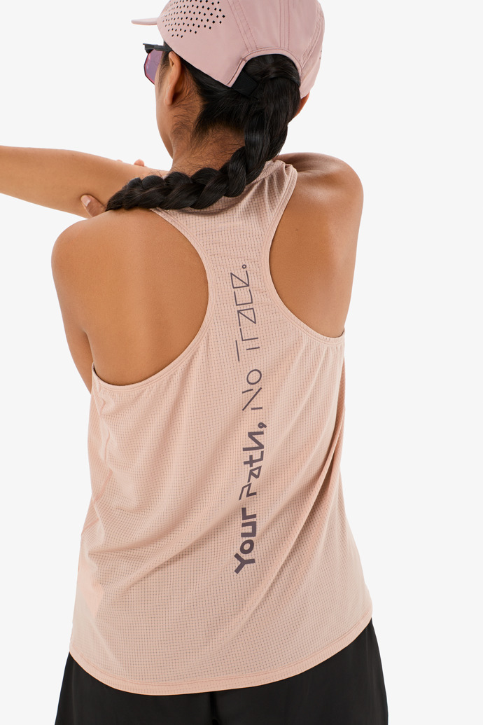 Race Tank W NN Dusty Pink Women's dusty pink race tank top