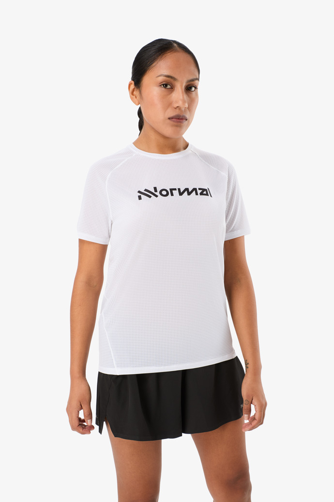 Race T-Shirt NN W White Women's white NN running t-shirt