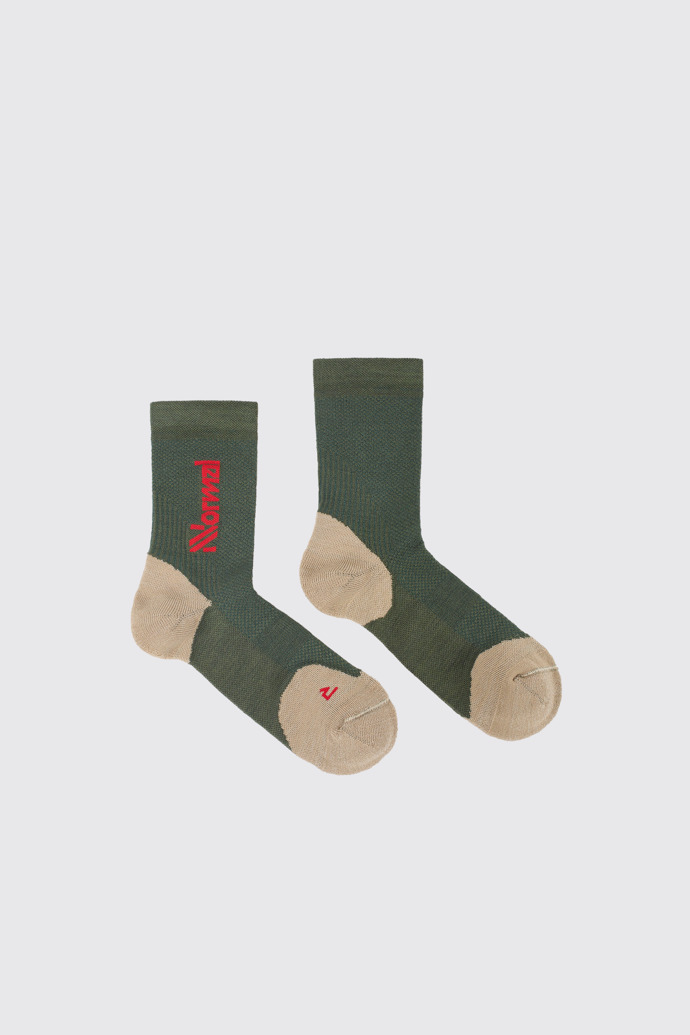 Merino Sock Green Green merino socks for men