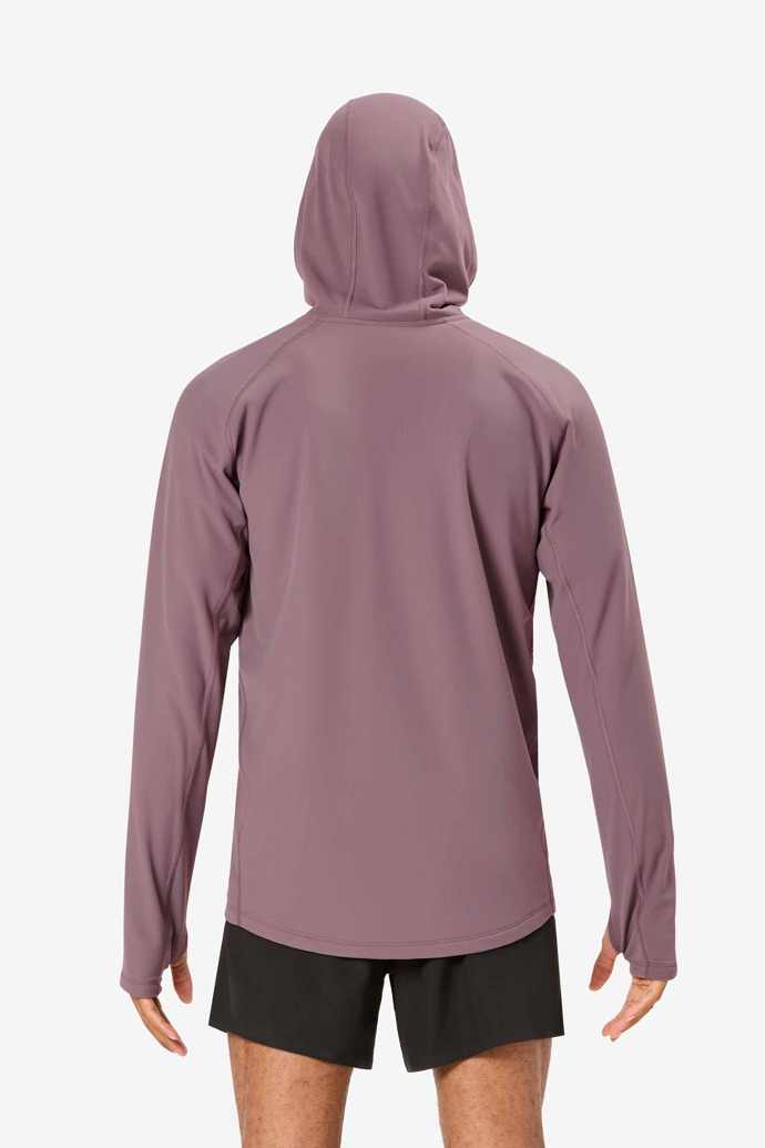 Men's Active Jacket Warm Alberg-Purple Men's purple light active warm jacket