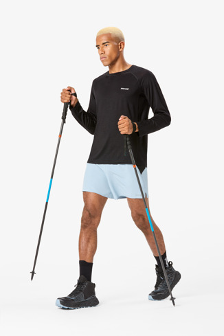 Men's Merino Long Sleeve T-shirt Black