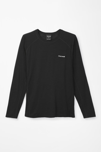 Men's Merino Long Sleeve T-shirt Black