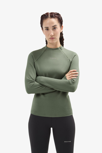 Women's Trail Long Sleeve Dark Green