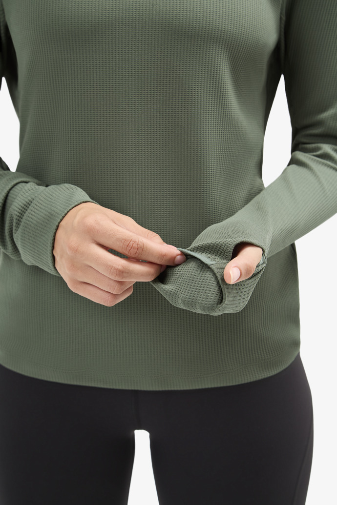 Women's Trail Long Sleeve Dark Green